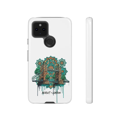 Beirut x London Ornate Phone Case — Turquoise Mosaic Gateway Design