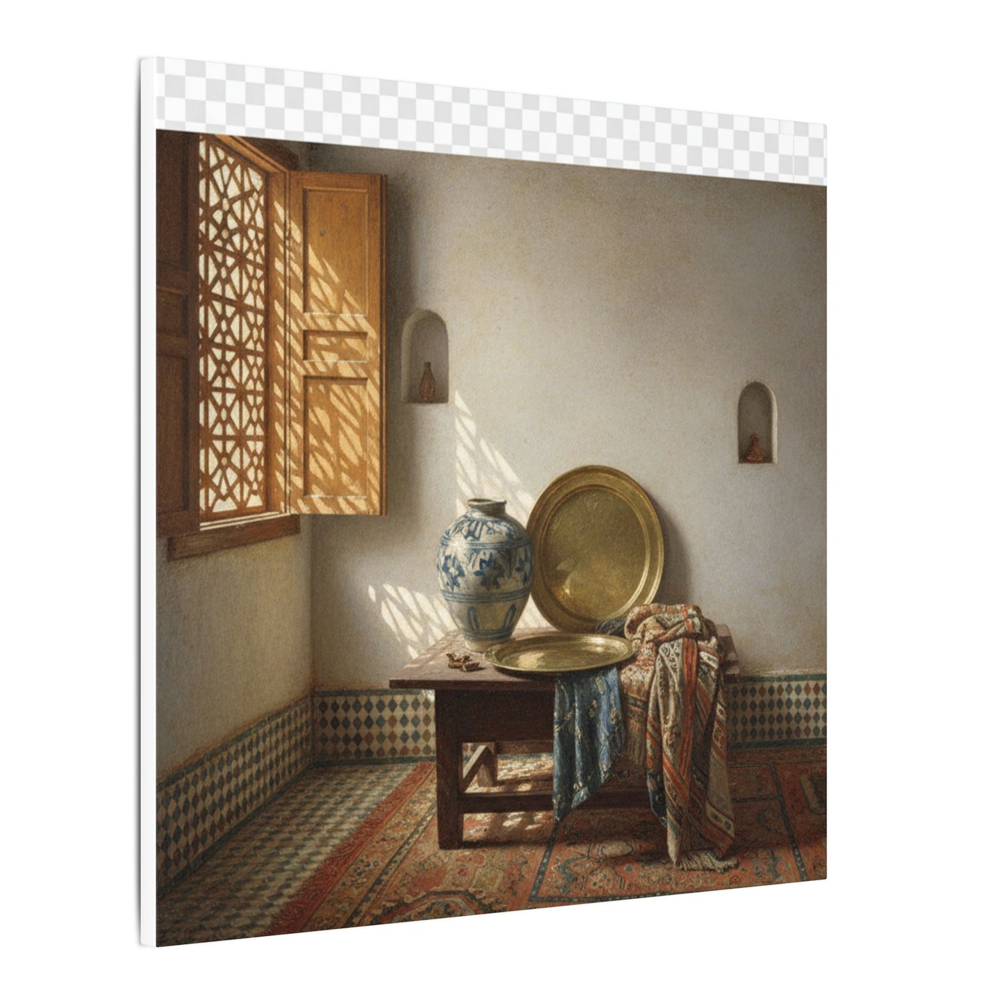 Mediterranean Still Life Canvas