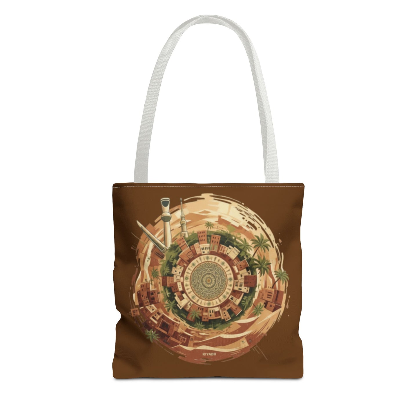 Desert Oasis Circular Art Tote