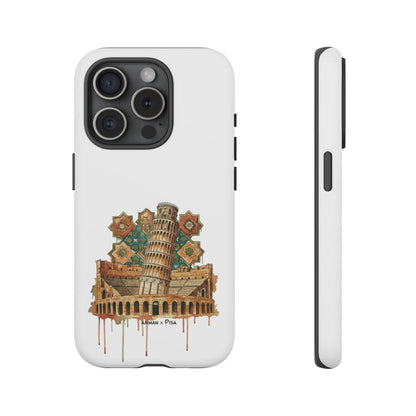 Leaning Tower Tough Phone Case — Vintage Pisa Travel Design