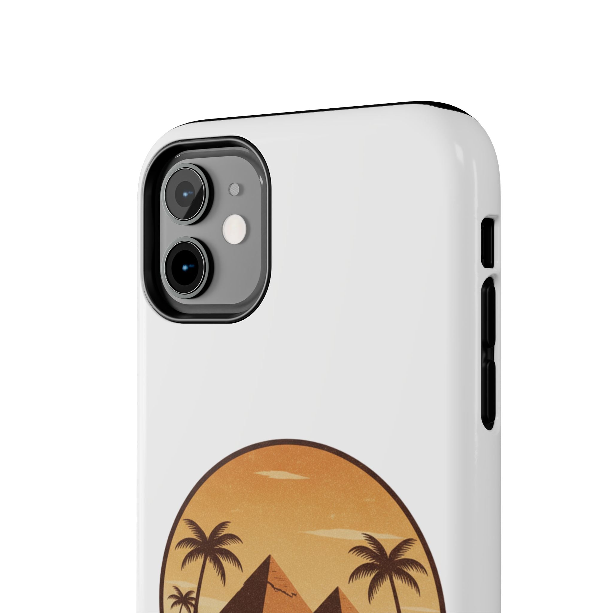 Cairo Pyramids Tough Phone Case — Vintage Egypt Travel iPhone/Android Protective Cover