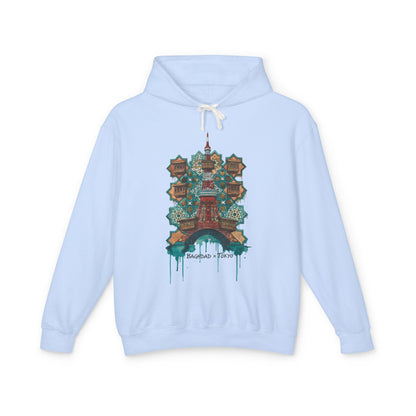 Vintage Amsterdam Canal Tower Hoodie — "Haarlem - Holland" Graphic Pullover