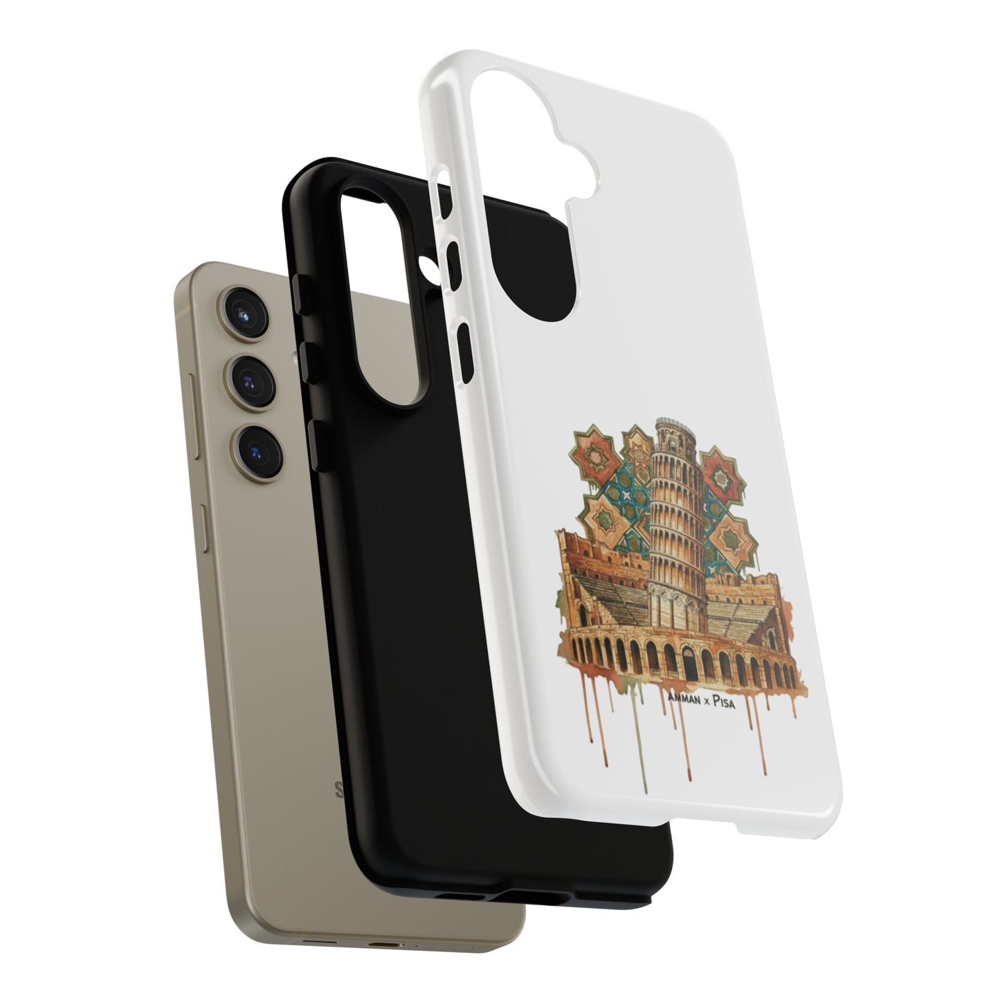 Leaning Tower Tough Phone Case — Vintage Pisa Travel Design