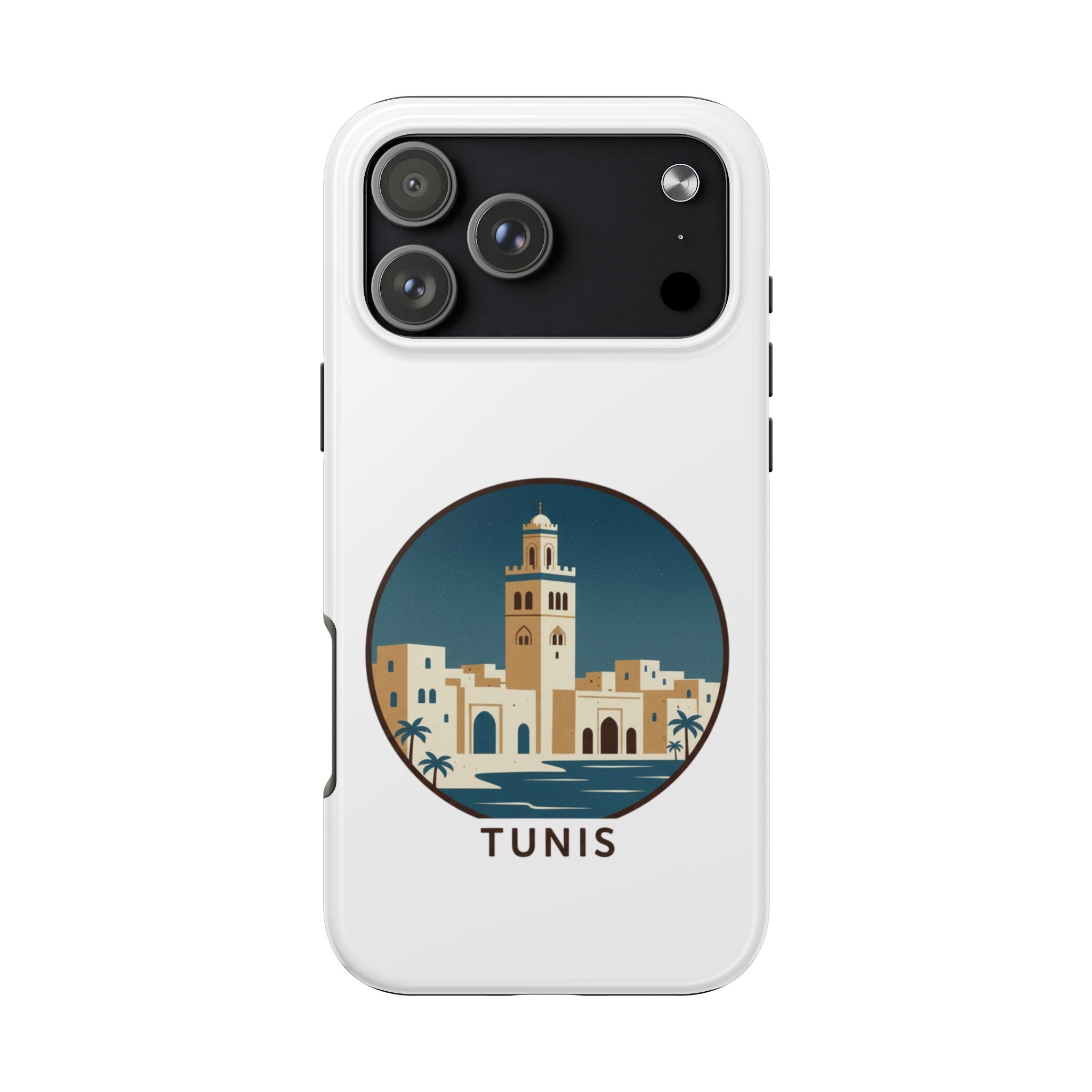 Tunis Cityscape Phone Case — Tough Protective iPhone Case