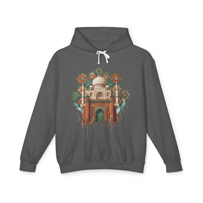 Beirut Souk Floral Hoodie — Lebanon Architectural Art Pullover