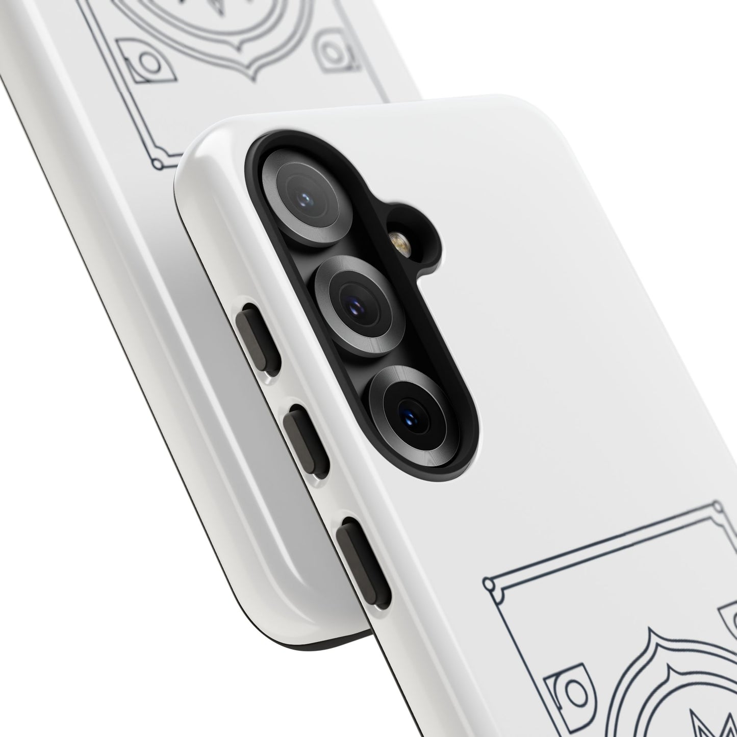 Dubai Architectural Phone Case — Minimal Souvenir Travel Design with Coordinates