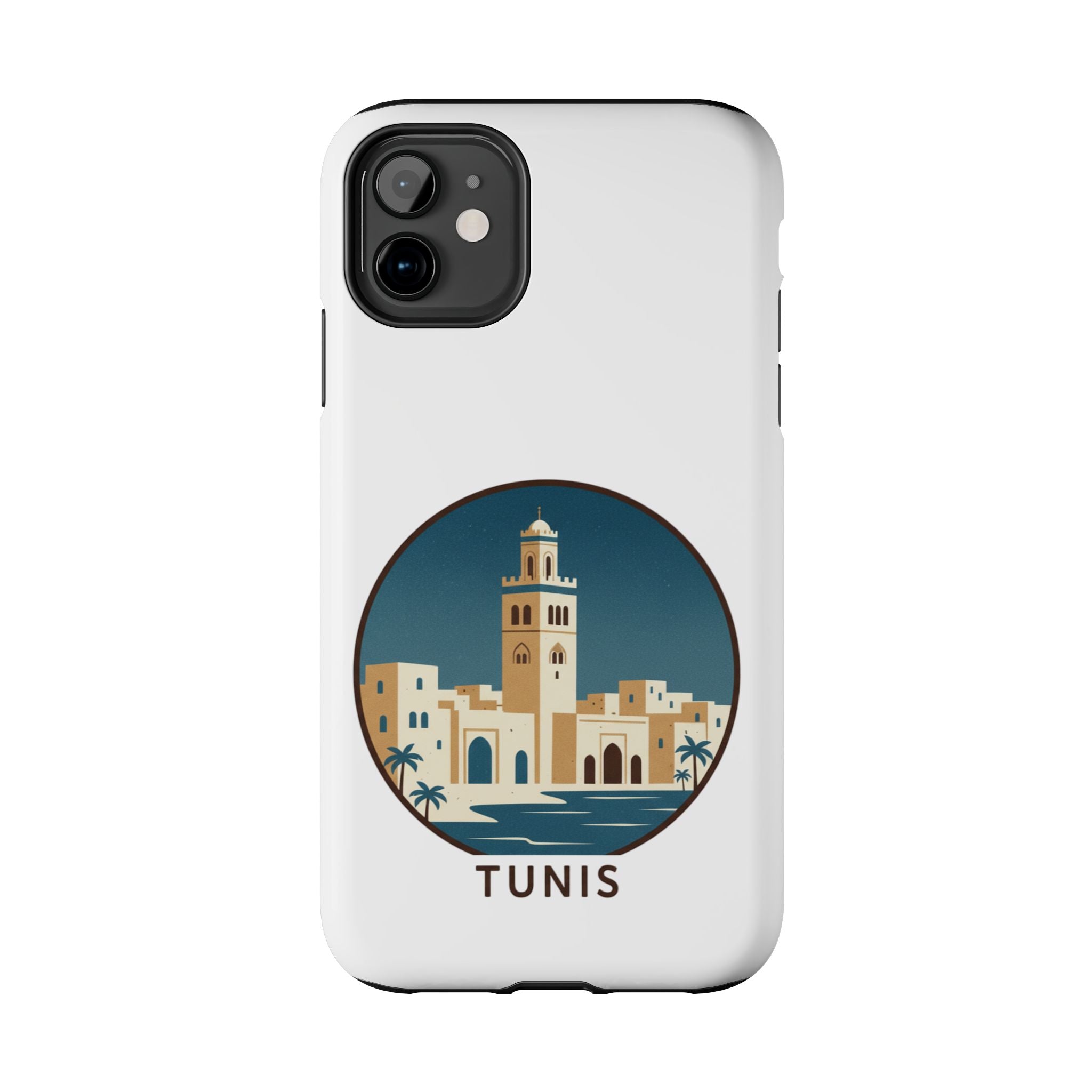 Tunis Cityscape Phone Case — Tough Protective iPhone Case