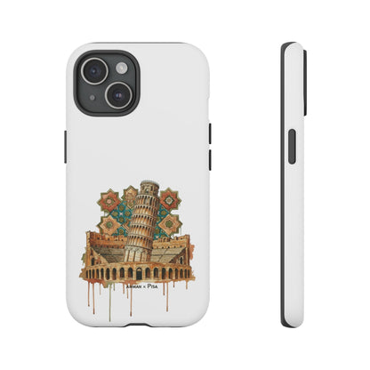 Leaning Tower Tough Phone Case — Vintage Pisa Travel Design
