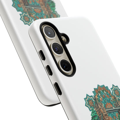 Beirut x London Ornate Phone Case — Turquoise Mosaic Gateway Design
