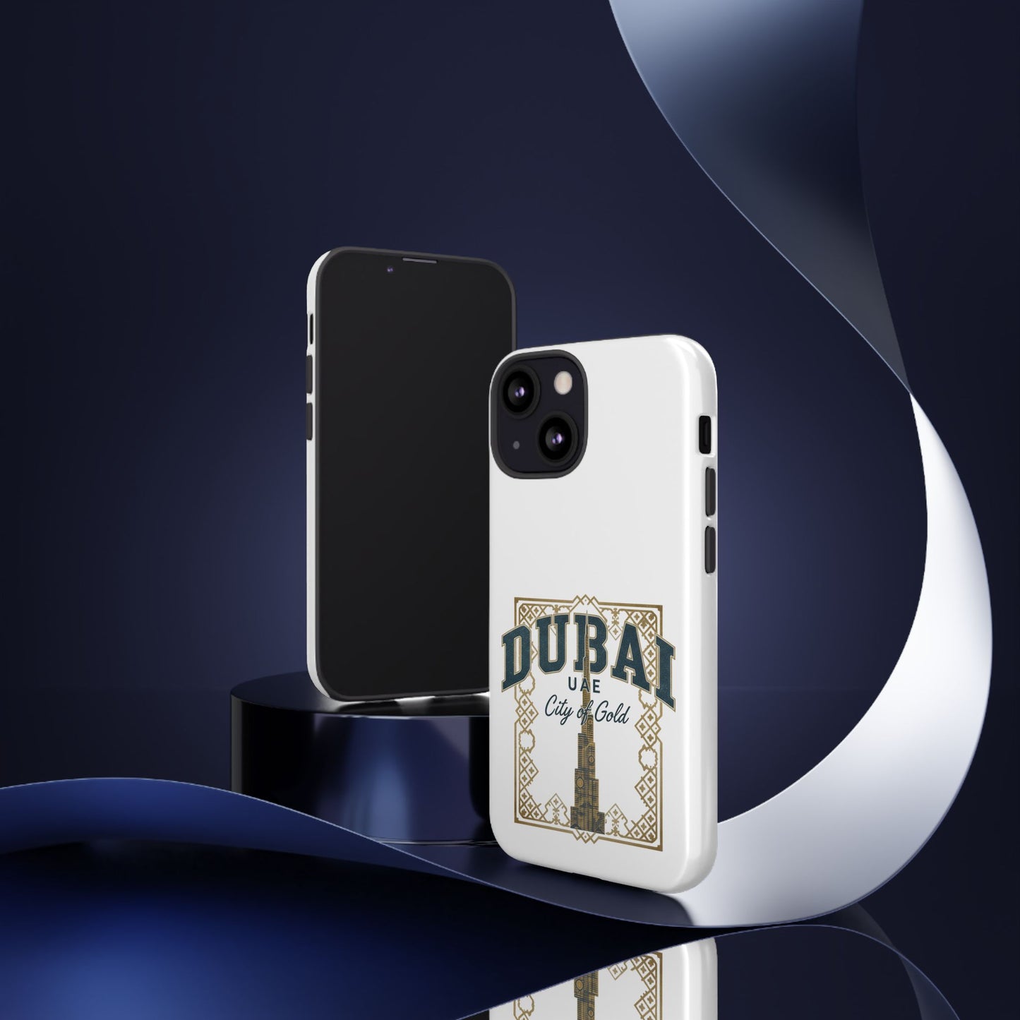 Dubai City of Gold Tough Phone Case — Protective Travel Phone Cover