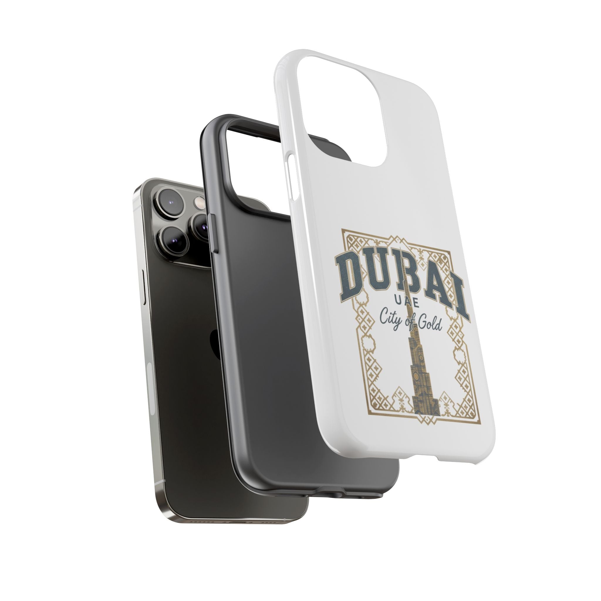 Dubai City of Gold Tough Phone Case — Protective Travel Phone Cover