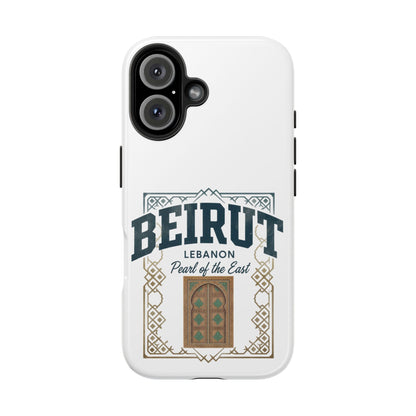Beirut Lebanon Tough Phone Case — 'Pearl of the East' Vintage Door Design