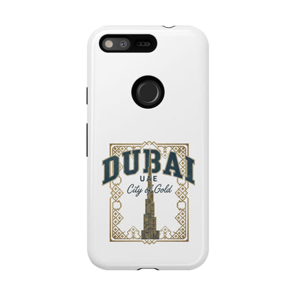 Dubai City of Gold Tough Phone Case — Protective Travel Phone Cover