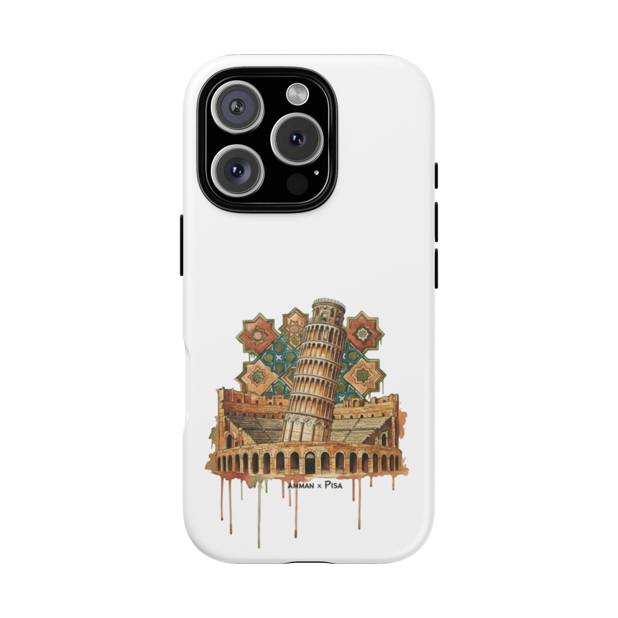 Leaning Tower Tough Phone Case — Vintage Pisa Travel Design
