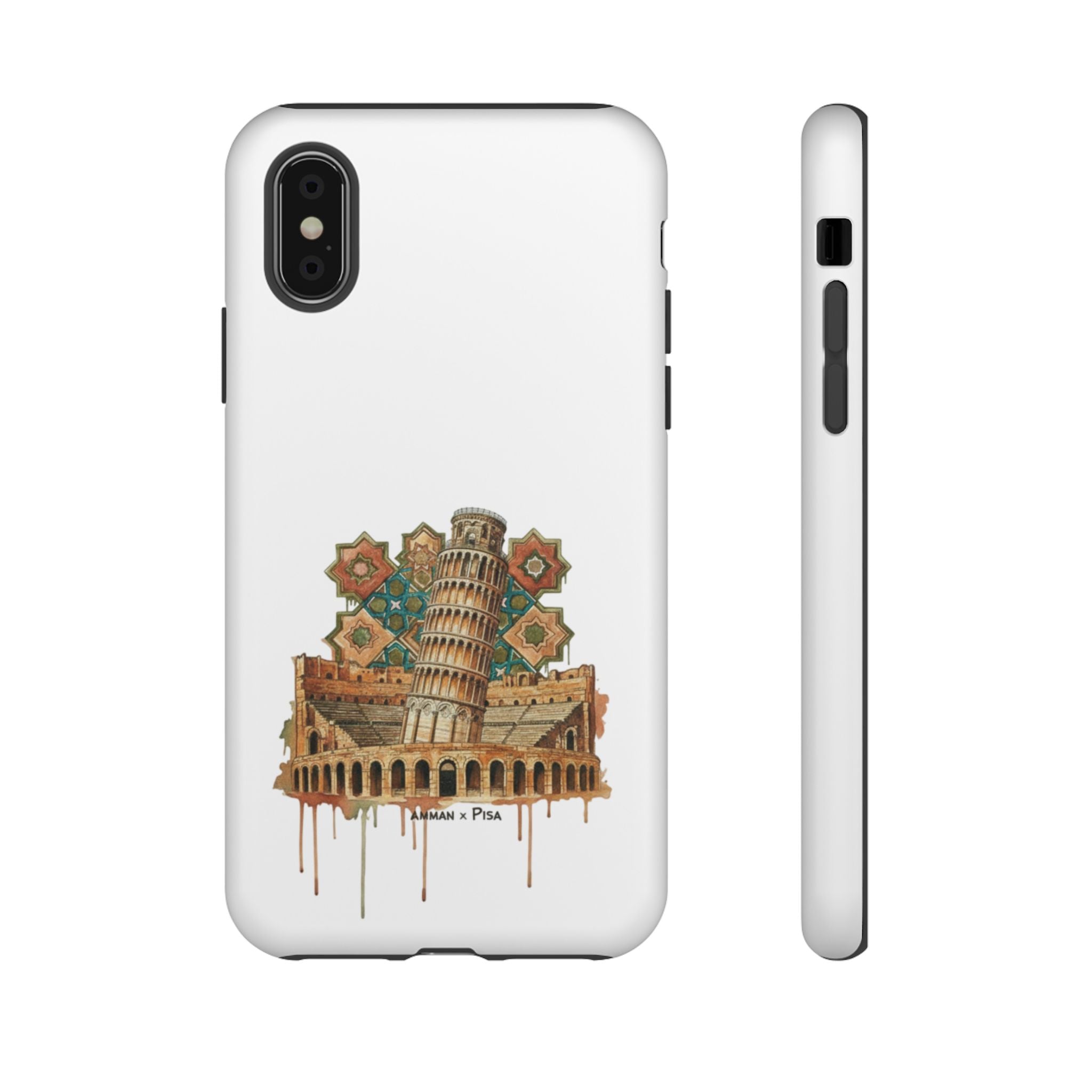Leaning Tower Tough Phone Case — Vintage Pisa Travel Design