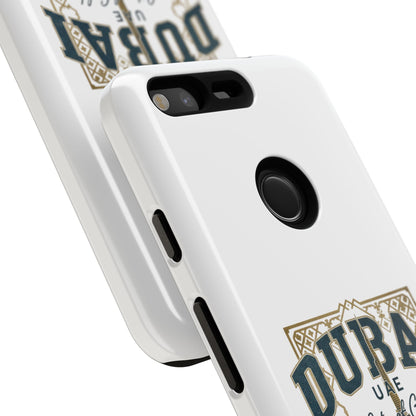 Dubai City of Gold Tough Phone Case — Protective Travel Phone Cover