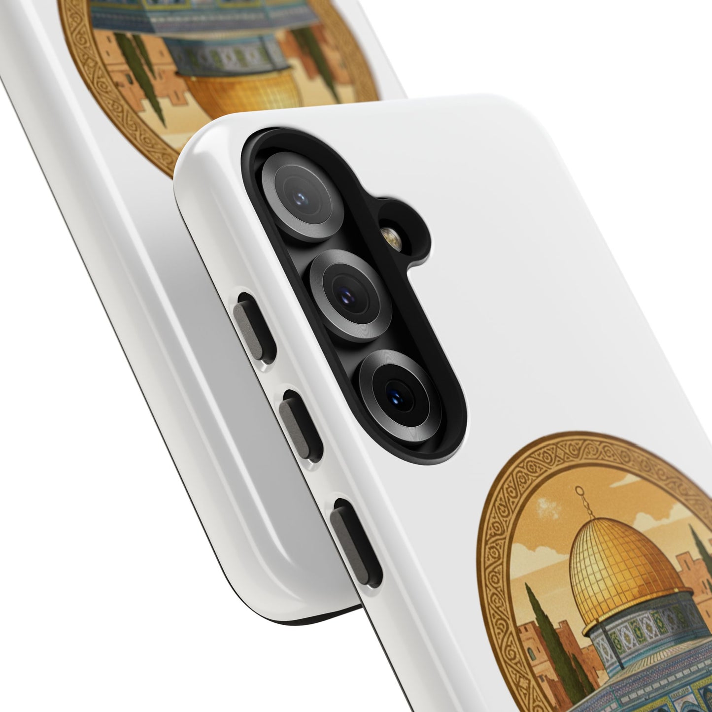 Jerusalem Dome Tough Phone Case — Golden Dome of the Rock Illustration