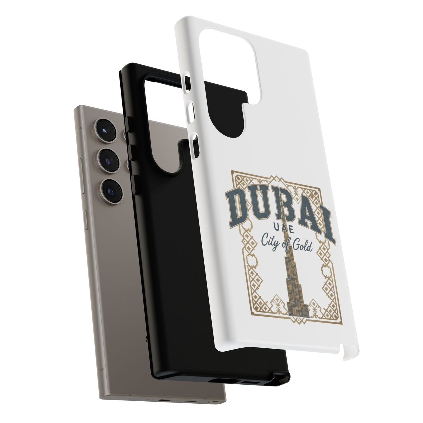 Dubai City of Gold Tough Phone Case — Protective Travel Phone Cover