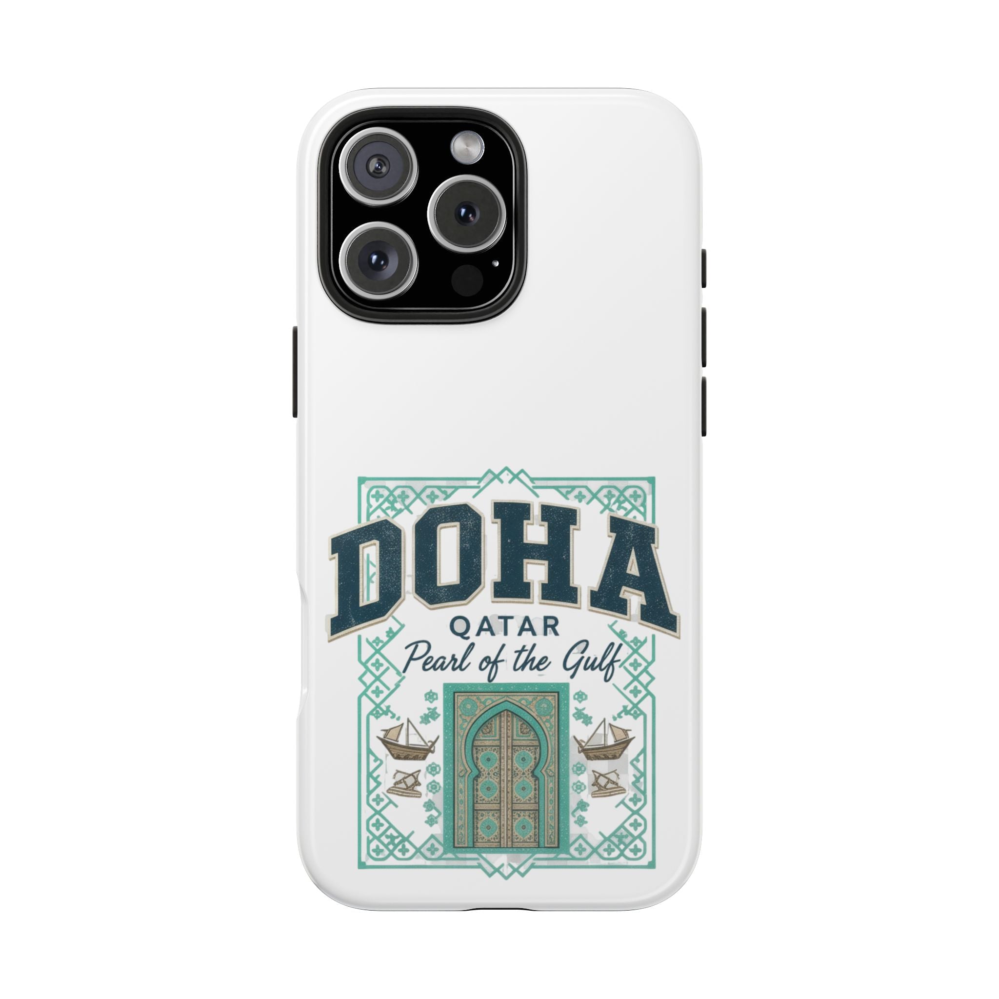 Doha Phone Case — Qatar 'Pearl of the Gulf' Protective Tough Case