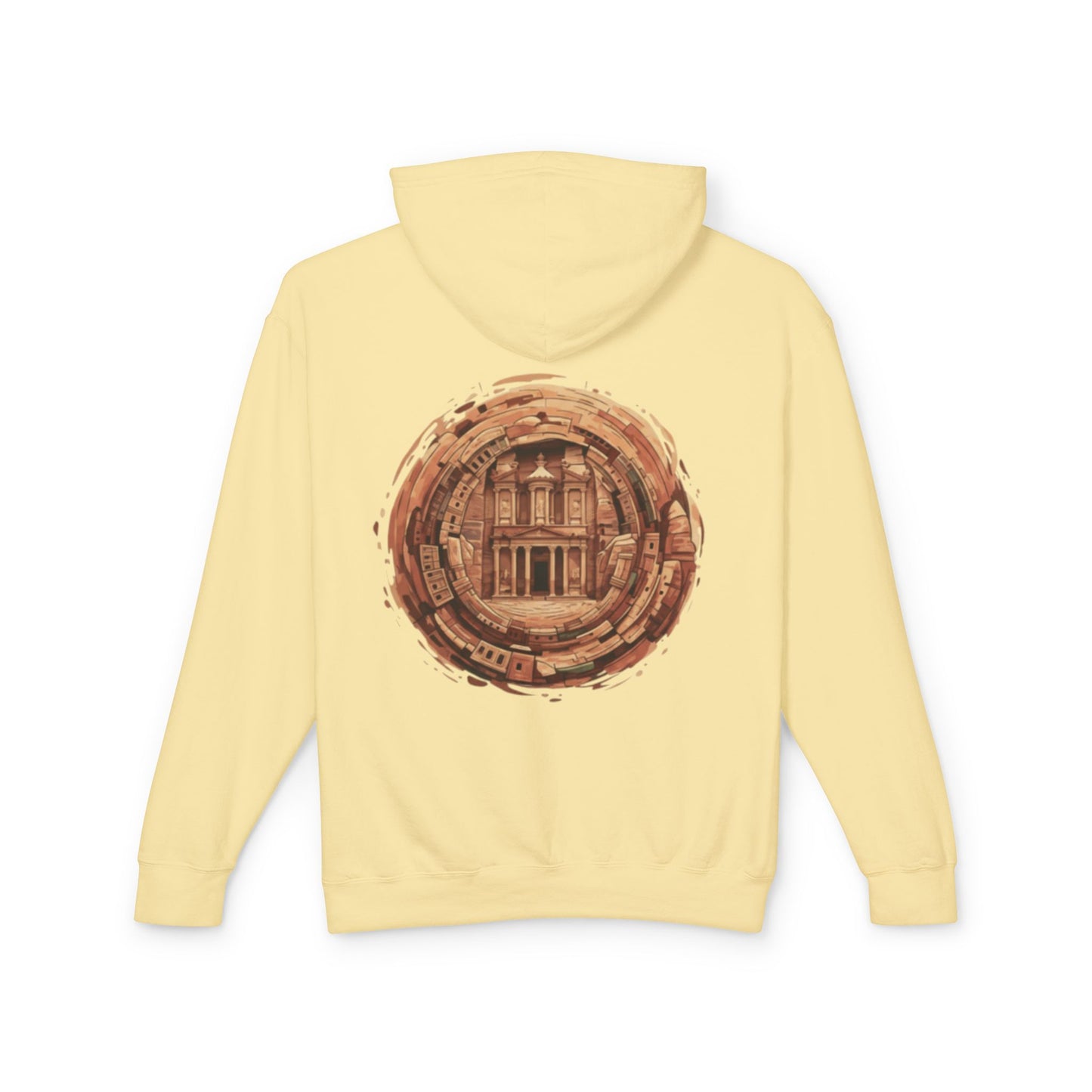 Petra Circular Watercolor Hoodie