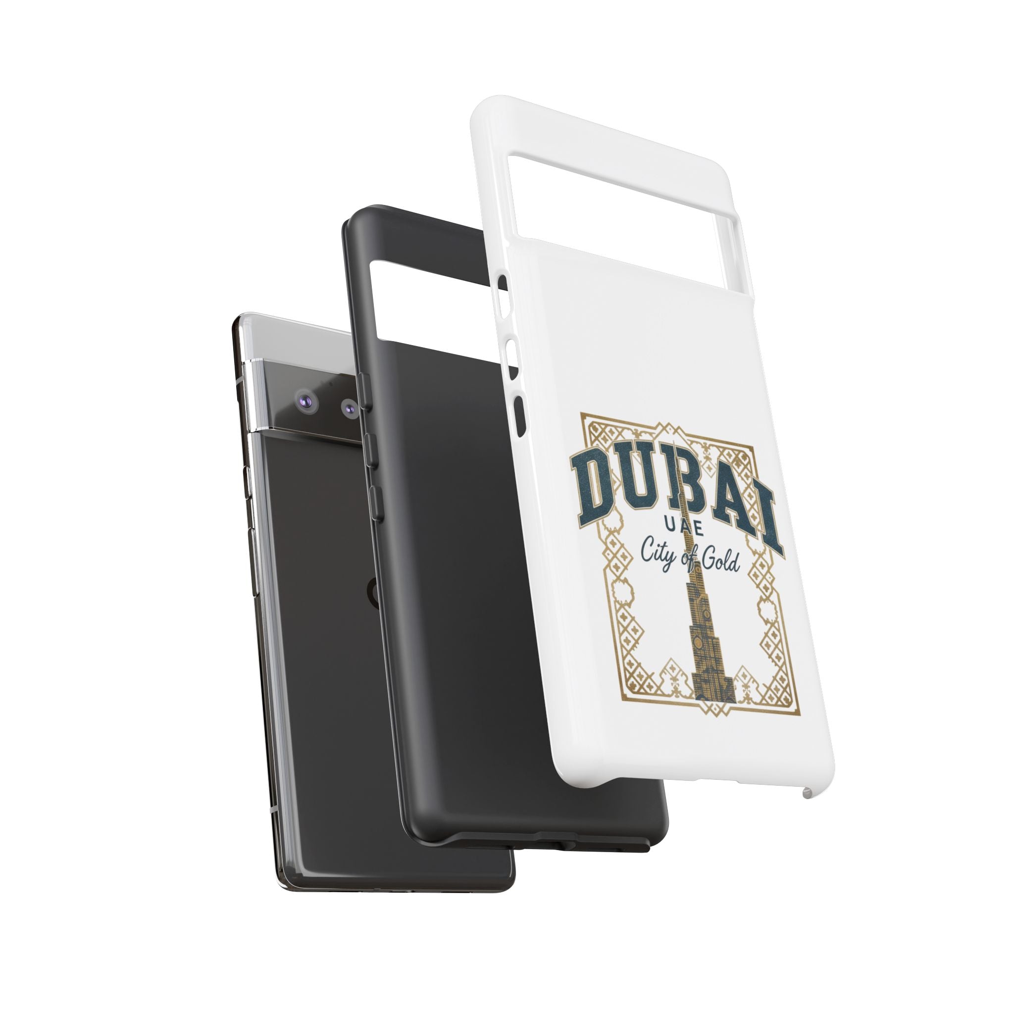 Dubai City of Gold Tough Phone Case — Protective Travel Phone Cover