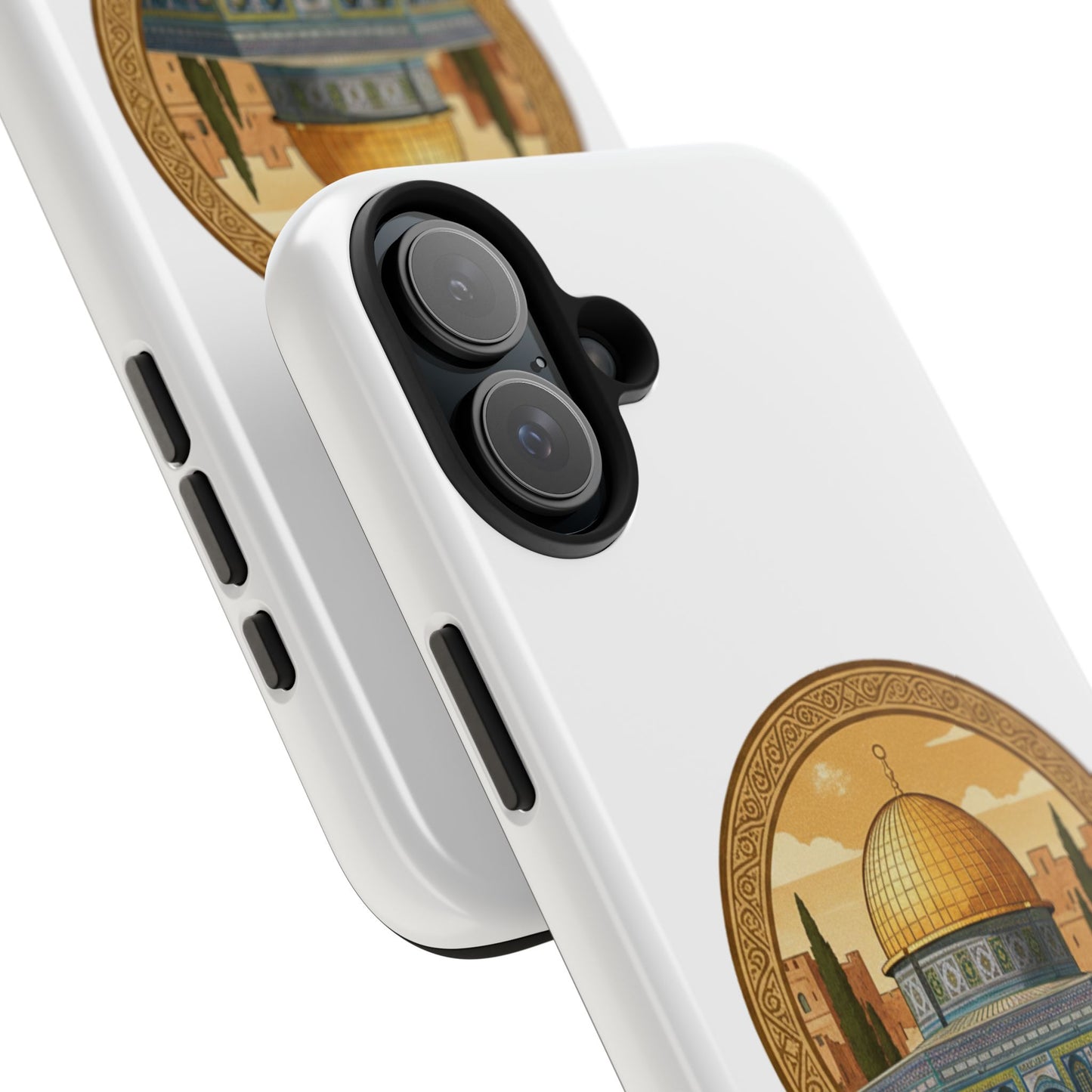 Jerusalem Dome Tough Phone Case — Golden Dome of the Rock Illustration