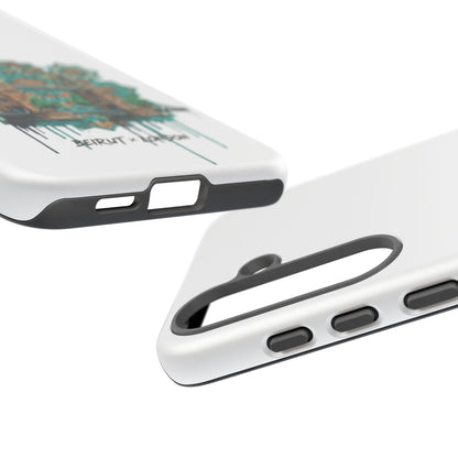 Beirut x London Ornate Phone Case — Turquoise Mosaic Gateway Design