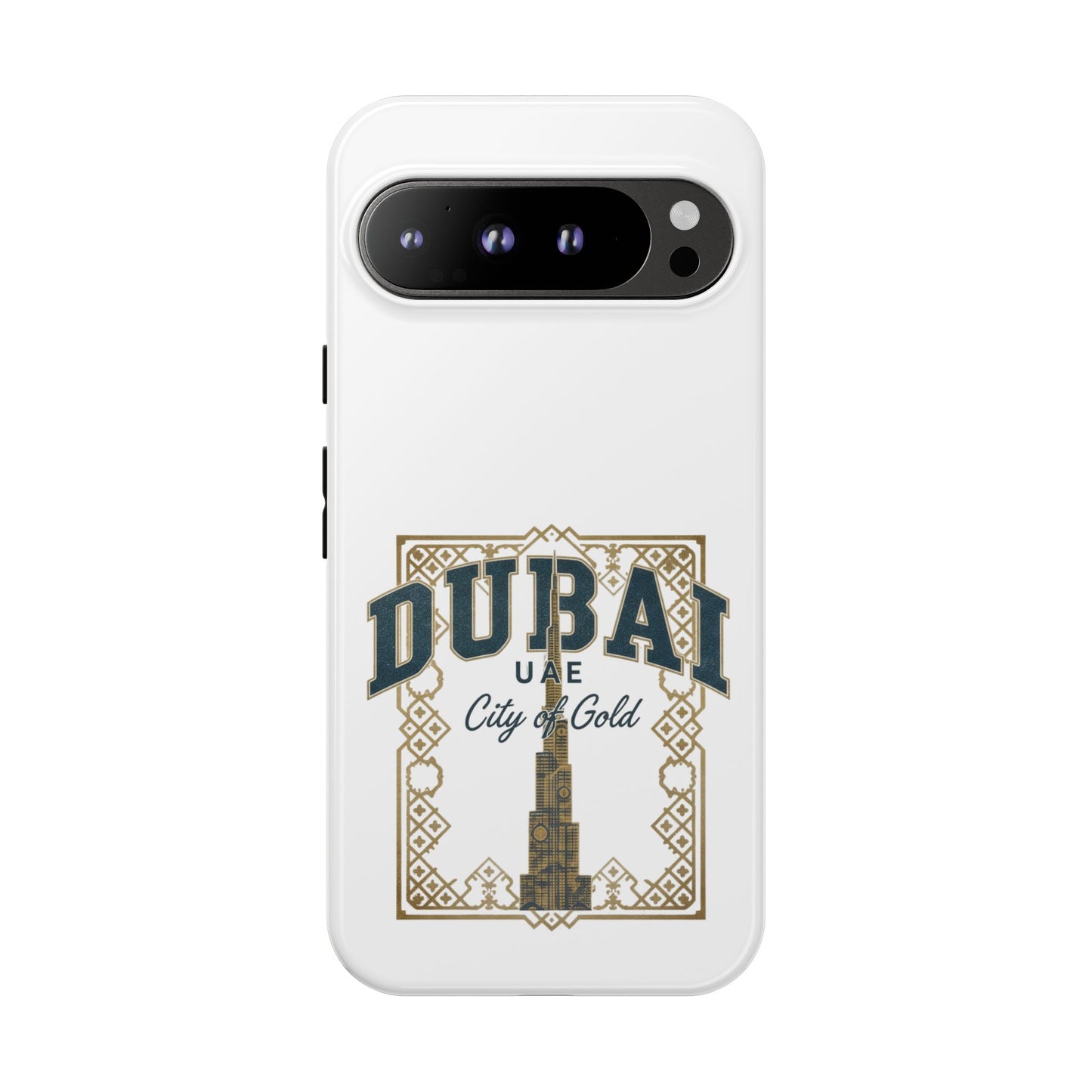 Dubai City of Gold Tough Phone Case — Protective Travel Phone Cover