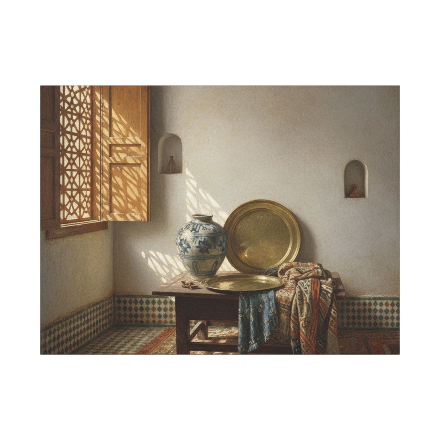 Mediterranean Still Life Canvas