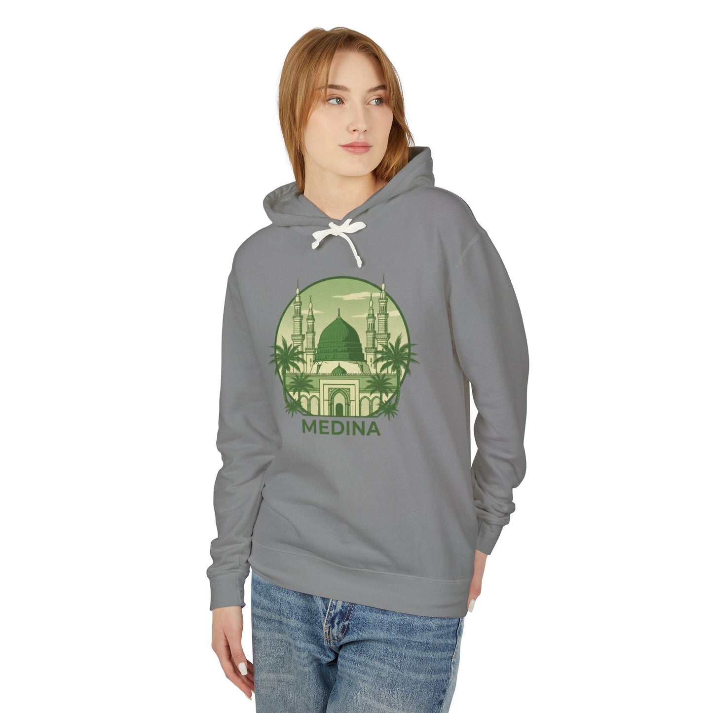 Medina Mosque Hoodie — Islamic Travel Sweatshirt