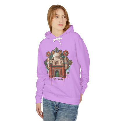 Beirut Souk Floral Hoodie — Lebanon Architectural Art Pullover