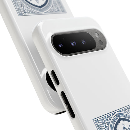 Jeddah Coordinates Phone Case — Blue Islamic Arch Travel Souvenir