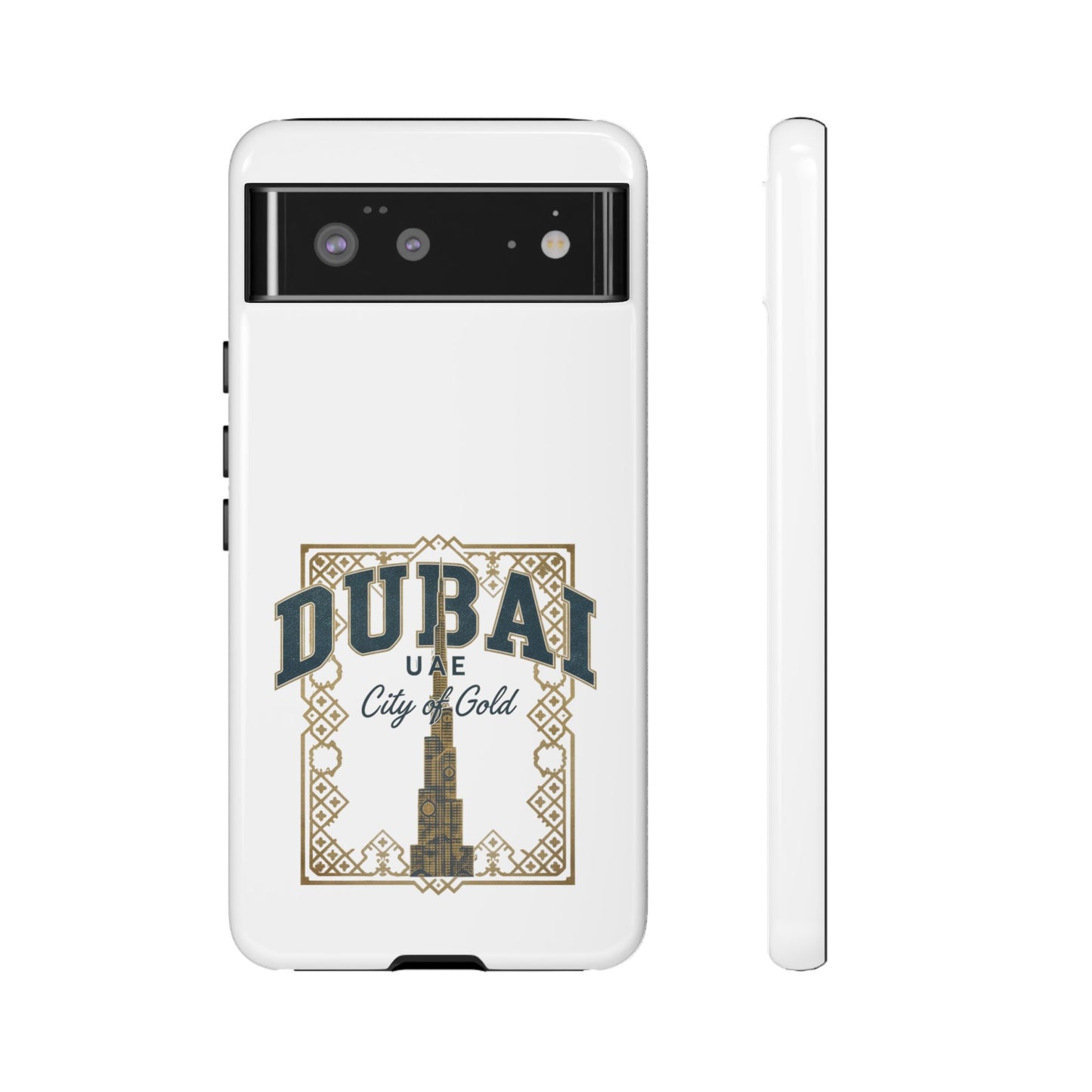 Dubai City of Gold Tough Phone Case — Protective Travel Phone Cover