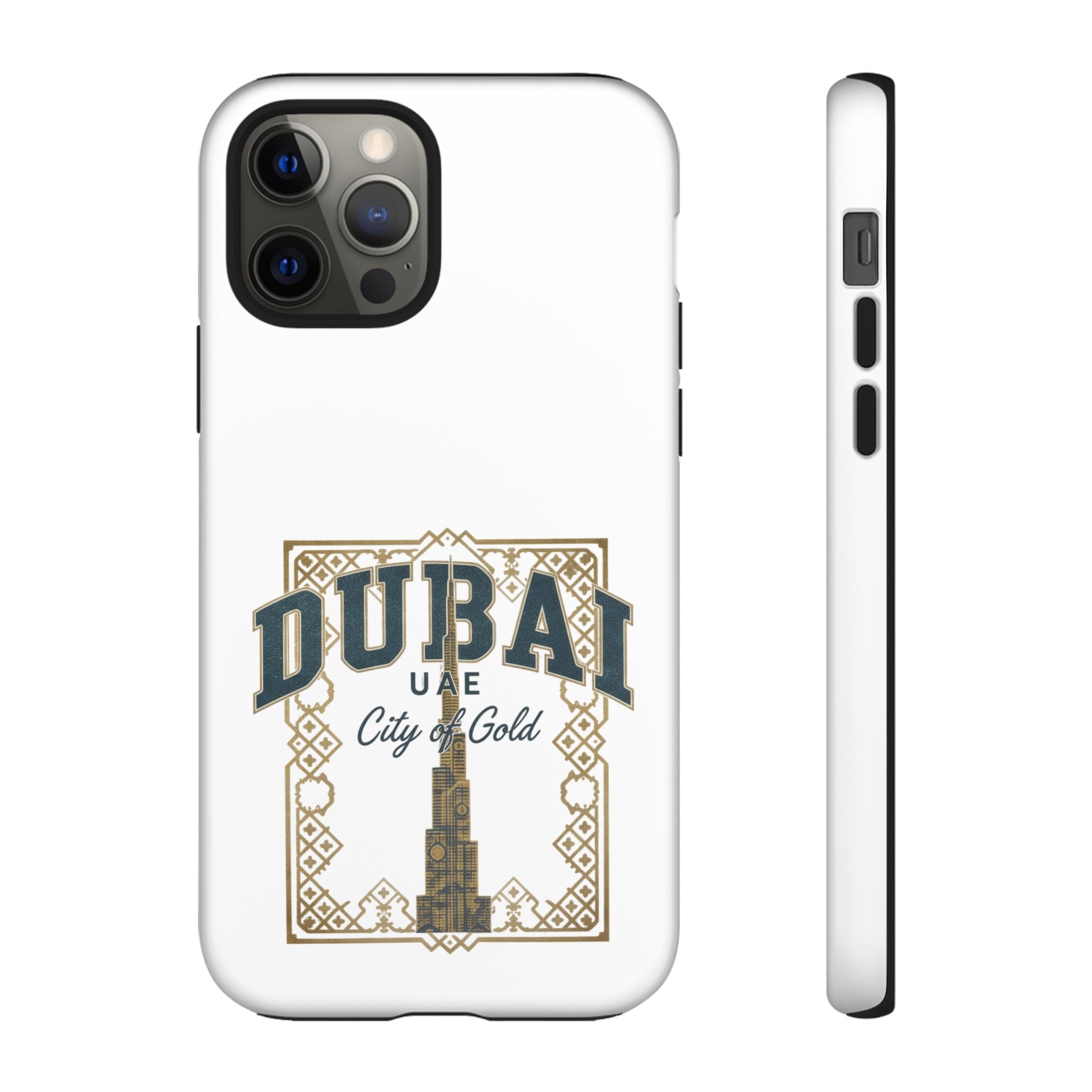 Dubai City of Gold Tough Phone Case — Protective Travel Phone Cover