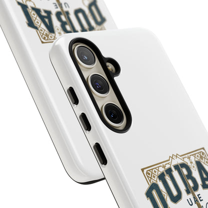 Dubai City of Gold Tough Phone Case — Protective Travel Phone Cover