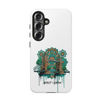 Beirut x London Ornate Phone Case — Turquoise Mosaic Gateway Design