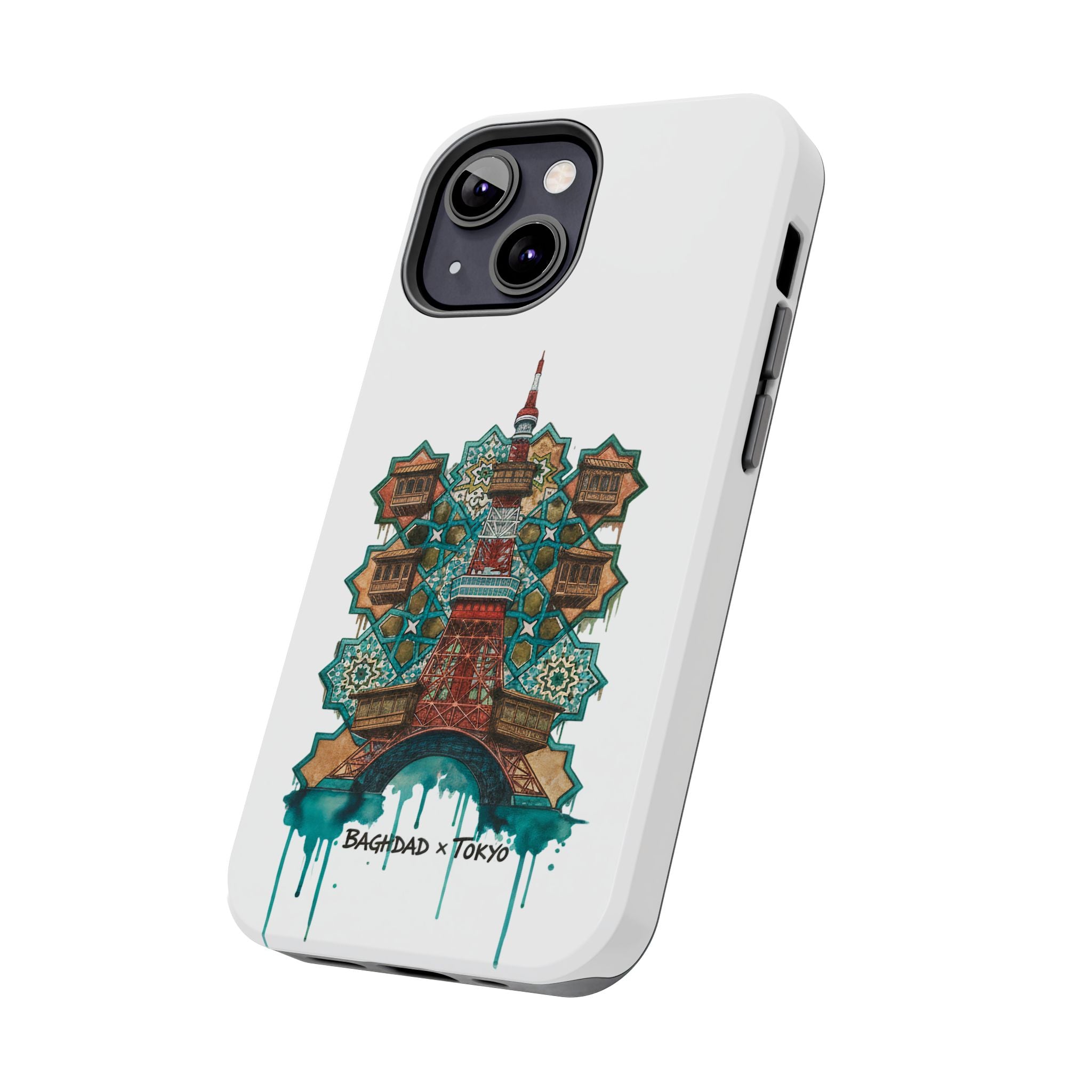 Tough Phone Case — Baghdad x Tokyo Fusion Artwork
