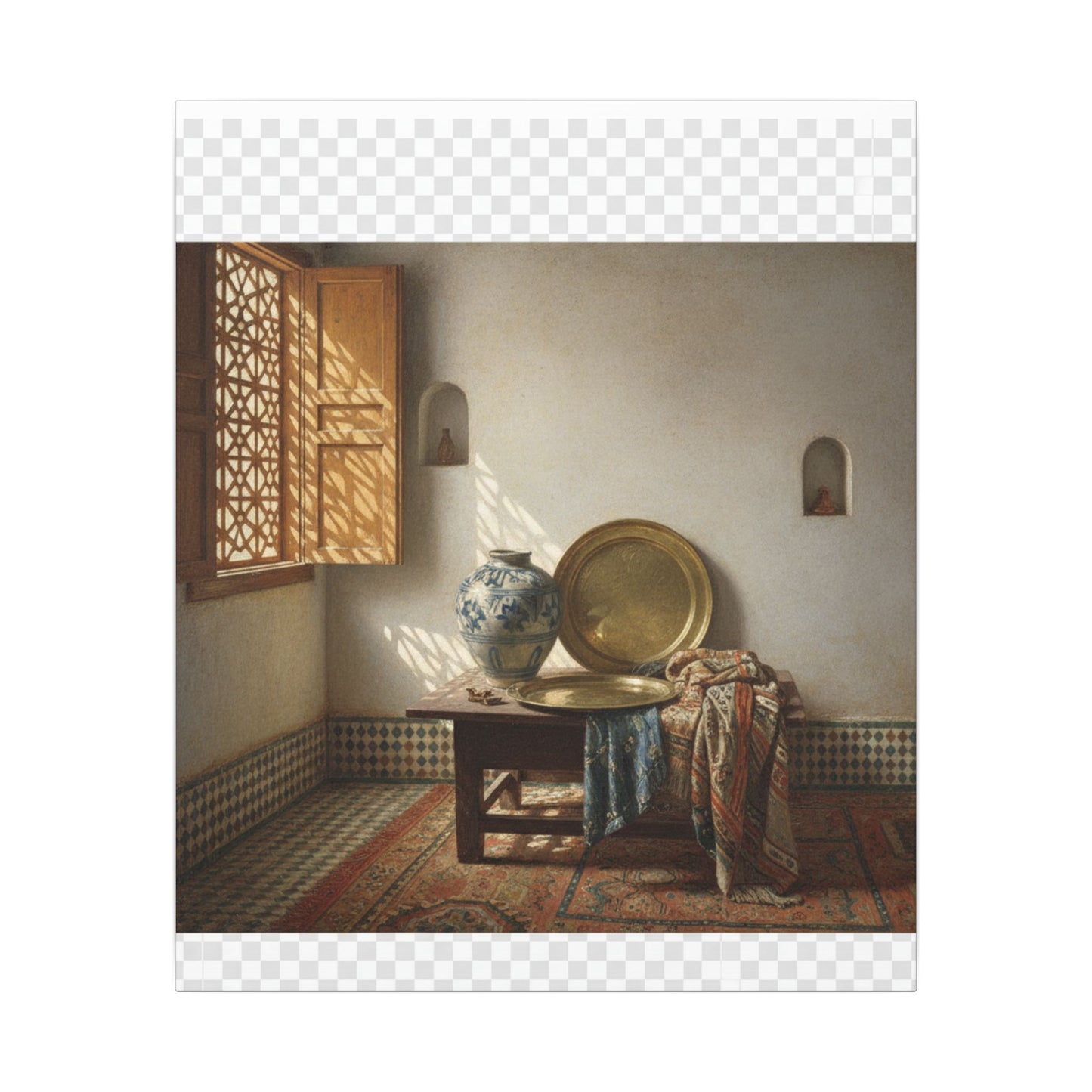 Mediterranean Still Life Canvas