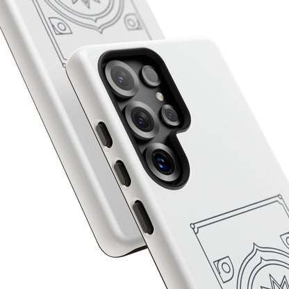 Dubai Architectural Phone Case — Minimal Souvenir Travel Design with Coordinates