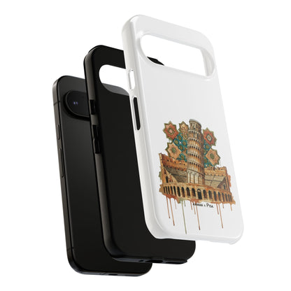 Leaning Tower Tough Phone Case — Vintage Pisa Travel Design