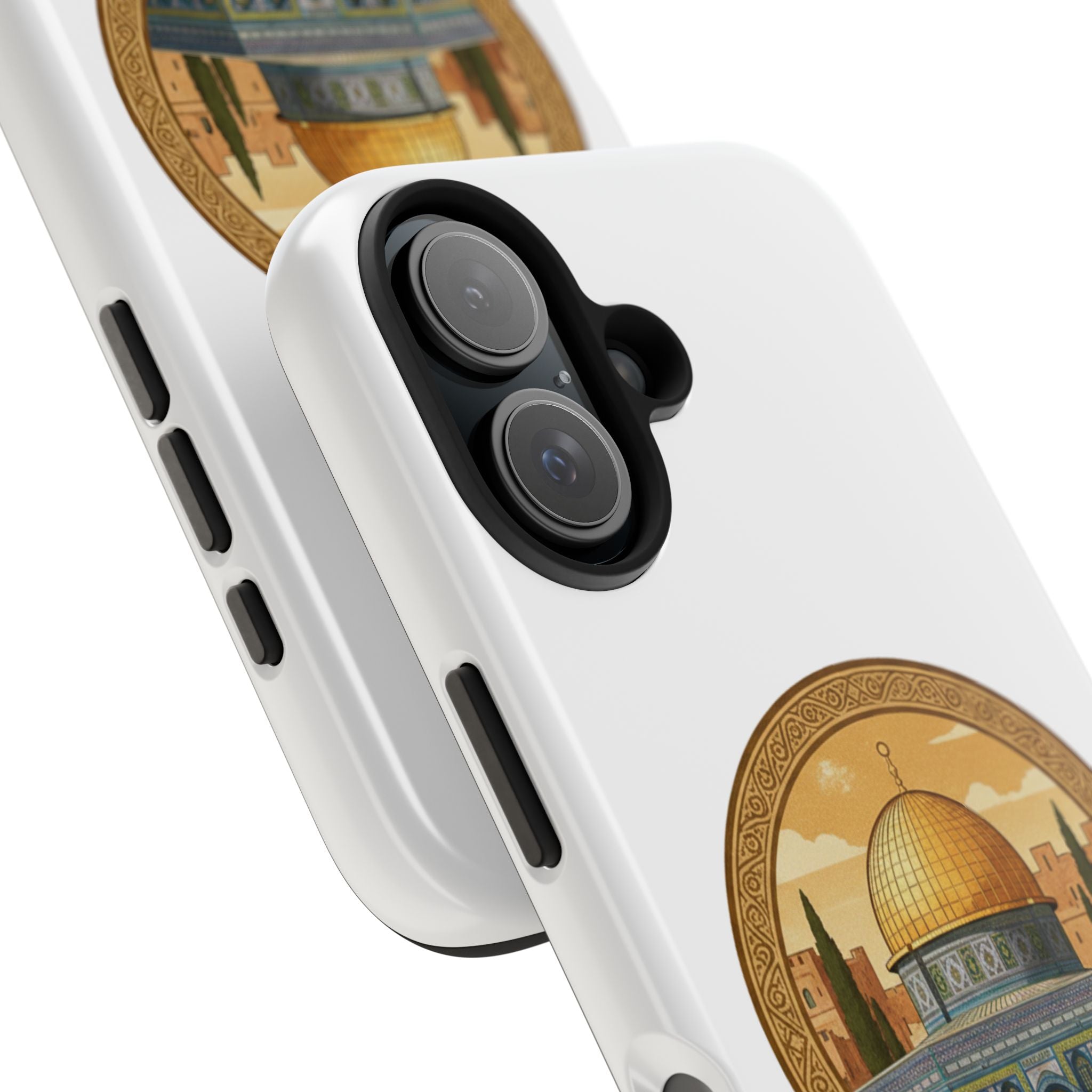 Jerusalem Dome Tough Phone Case — Golden Dome of the Rock Illustration