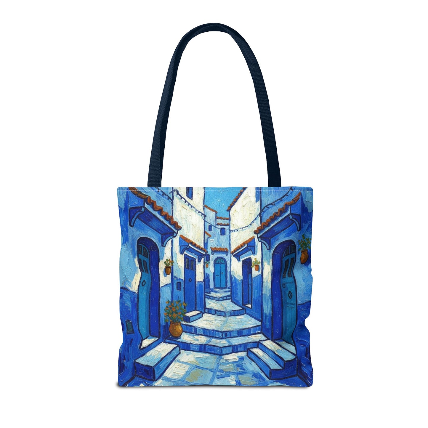 Mediterranean Blue Alley Tote