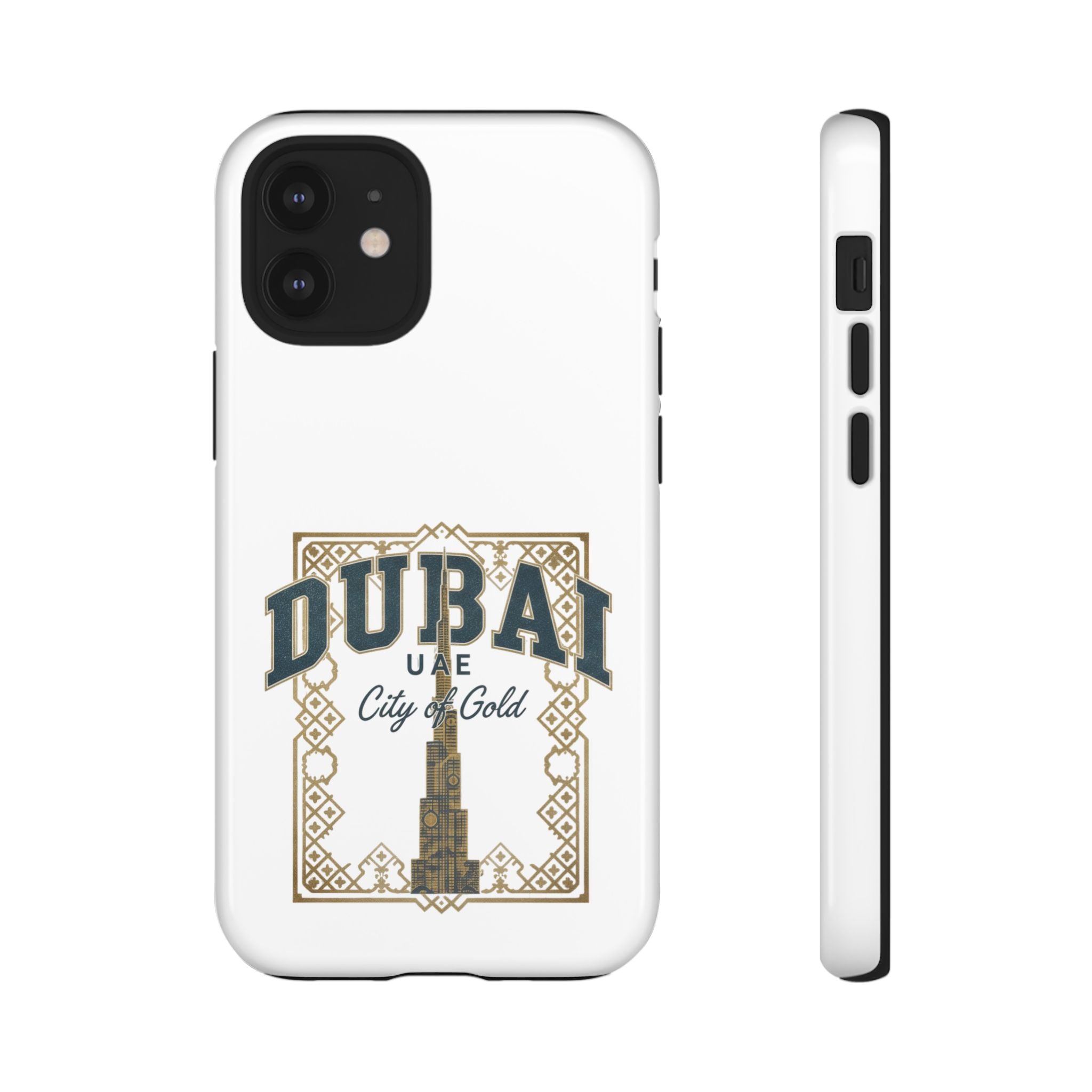 Dubai City of Gold Tough Phone Case — Protective Travel Phone Cover