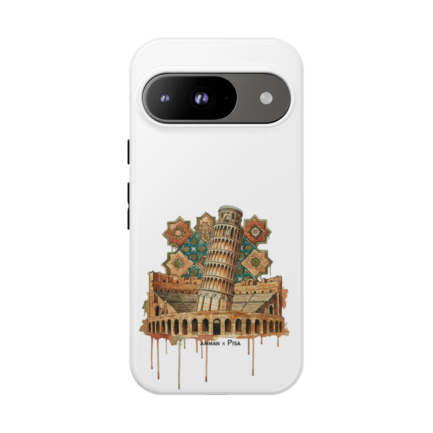 Leaning Tower Tough Phone Case — Vintage Pisa Travel Design