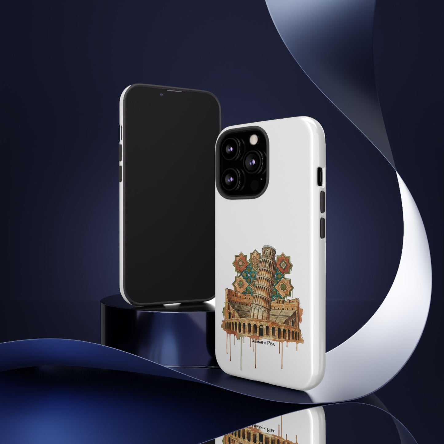 Leaning Tower Tough Phone Case — Vintage Pisa Travel Design