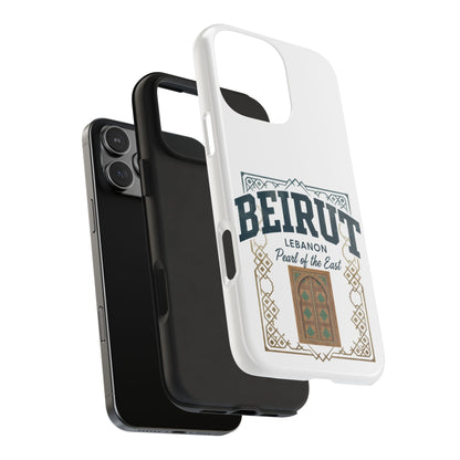 Beirut Lebanon Tough Phone Case — 'Pearl of the East' Vintage Door Design