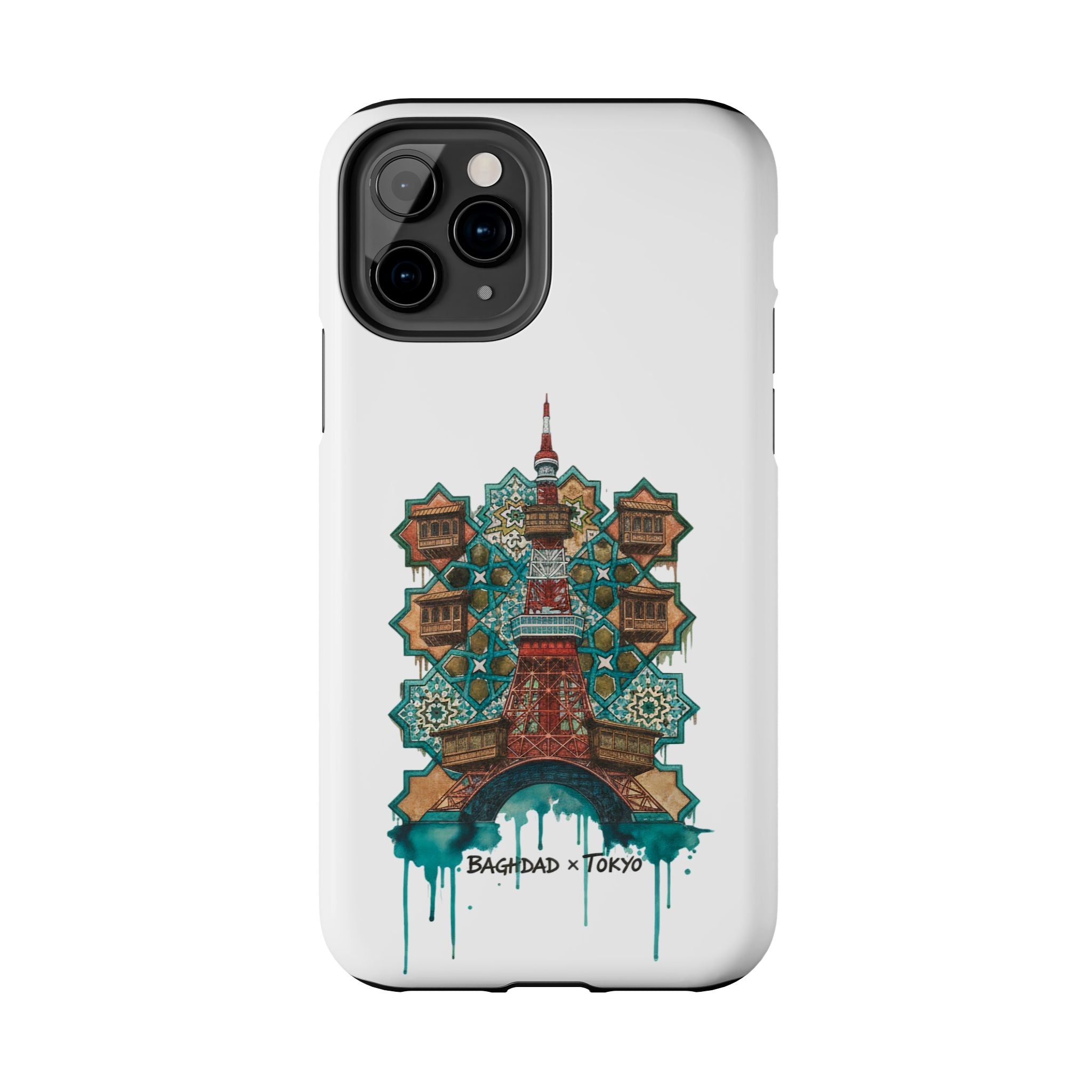 Tough Phone Case — Baghdad x Tokyo Fusion Artwork