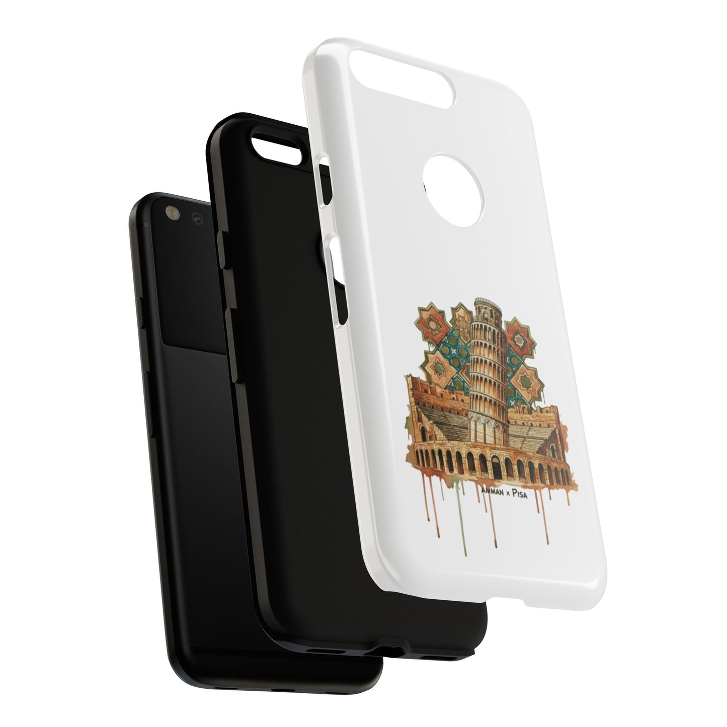 Leaning Tower Tough Phone Case — Vintage Pisa Travel Design