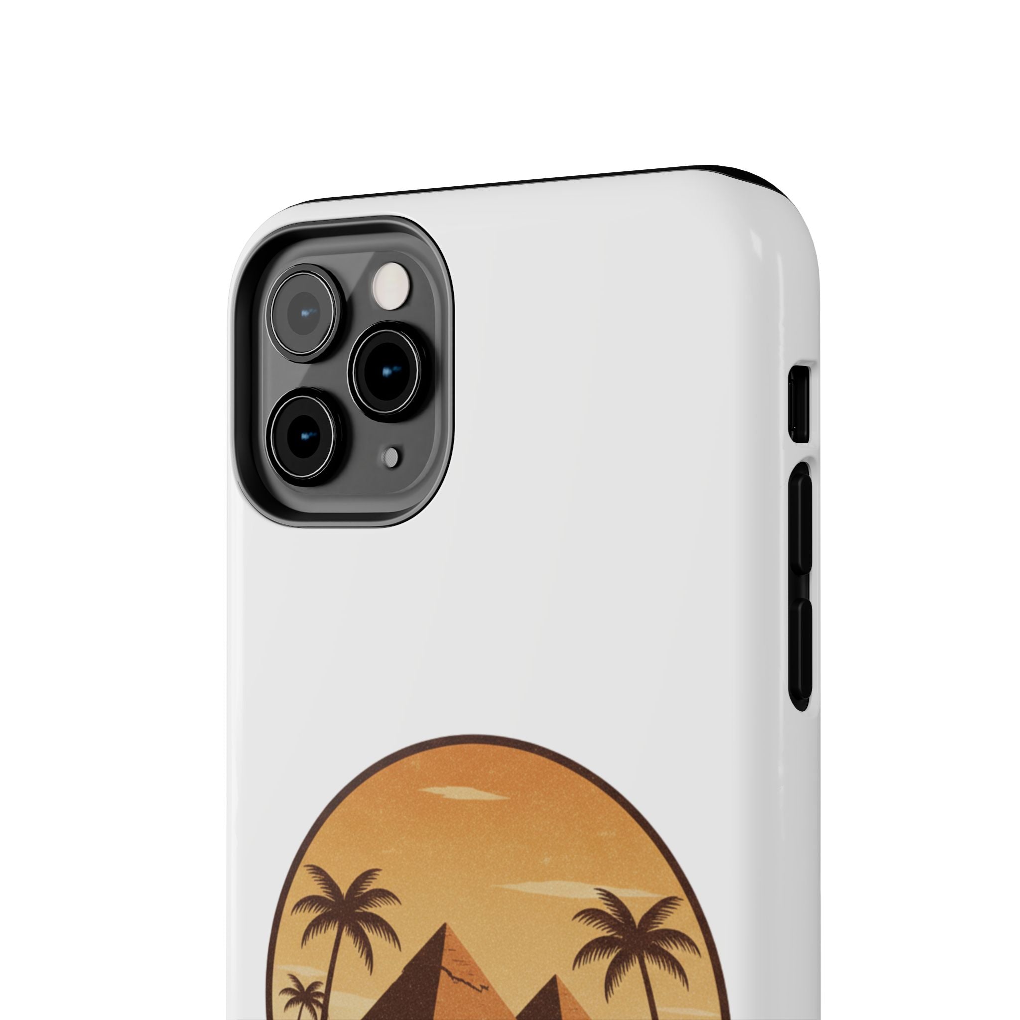 Cairo Pyramids Tough Phone Case — Vintage Egypt Travel iPhone/Android Protective Cover