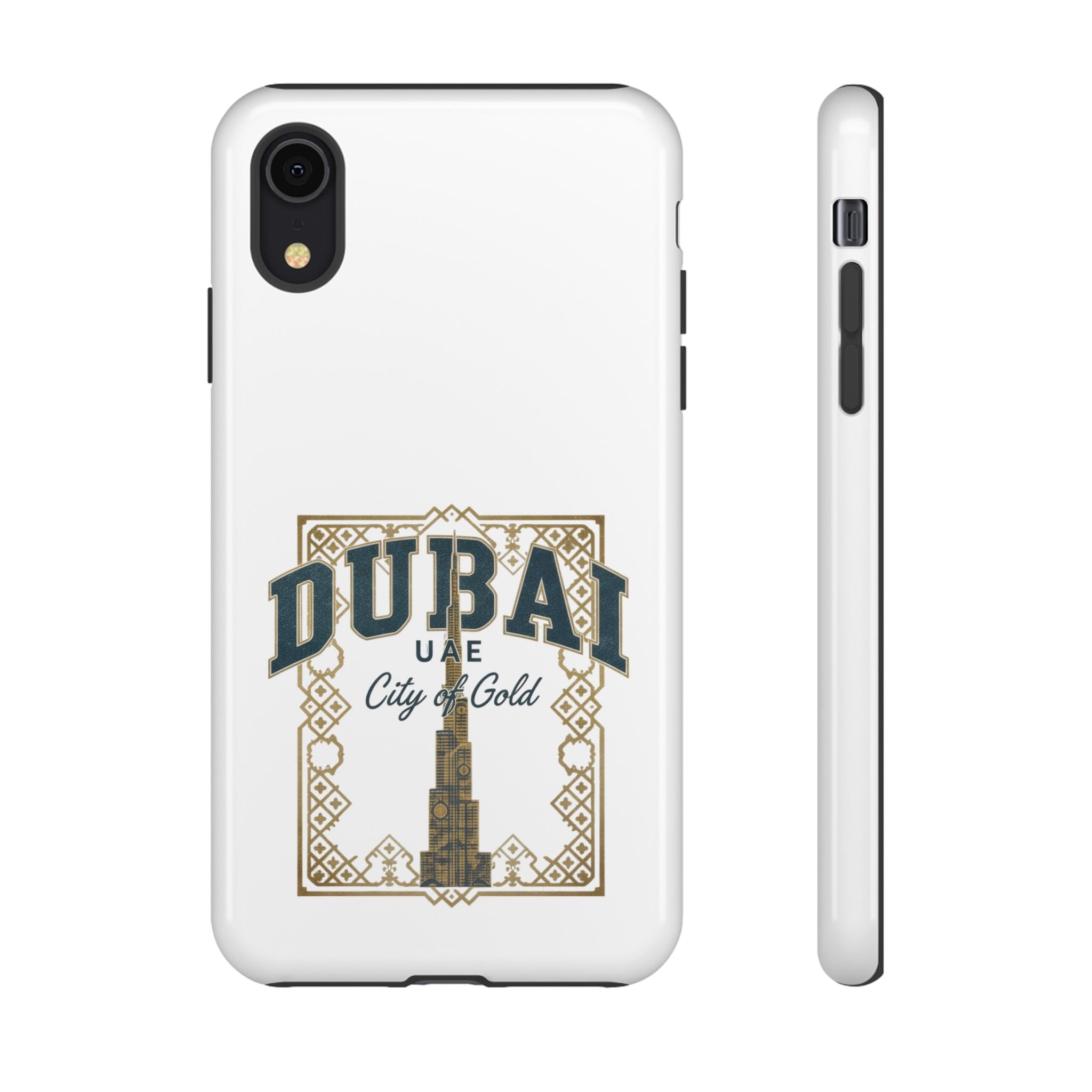 Dubai City of Gold Tough Phone Case — Protective Travel Phone Cover